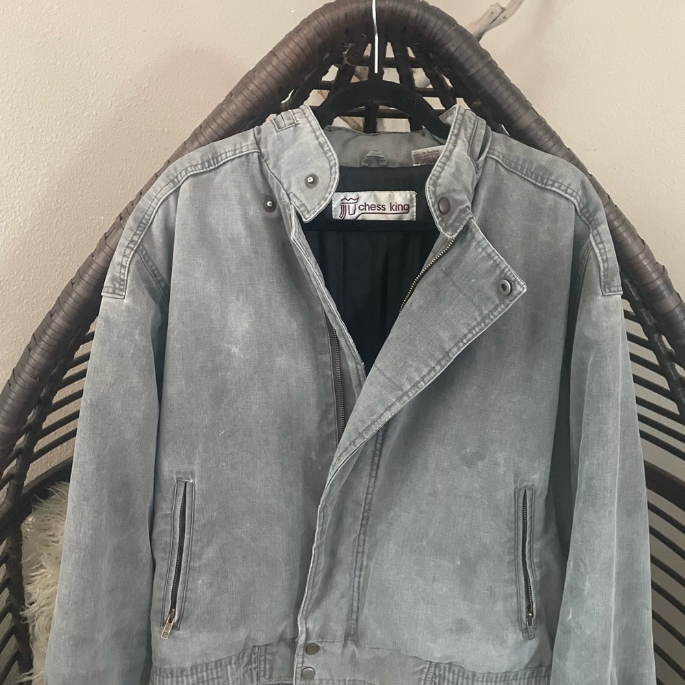 Vintage gray men’s jacket